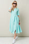 Image 1 of Summer linen dress loose & comfortable and comes with a belt Suri from Baltic Linen